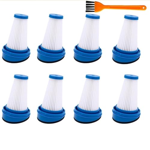 Qklyxr HEPA-Filter, for Black & Decker, HSV320J HSV420J HSV520J HSV320J32 HSV420J42 HSV520J01 SVA420B SVA520B, Staubsauger-Zubehör Vakuumfilter(8pcs) von Qklyxr