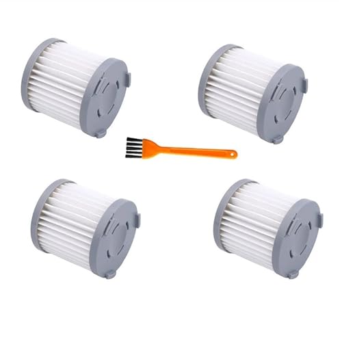Qklyxr HEPA-Filter-Ersatz, for Cecotec Conga Rockstar 500 Ultimate Xtrem, for Conga Rockstar 700 Staubsauger, Staubsauger-Ersatzteile Vakuumfilter(4pcs) von Qklyxr
