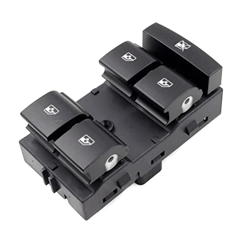 Qklyxr Hauptsteuerschalter for Fenster auf der linken Fahrerseite, for Chevrolet, Aveo T300 2011–2015 95188246 18219246 Fensterschalter von Qklyxr