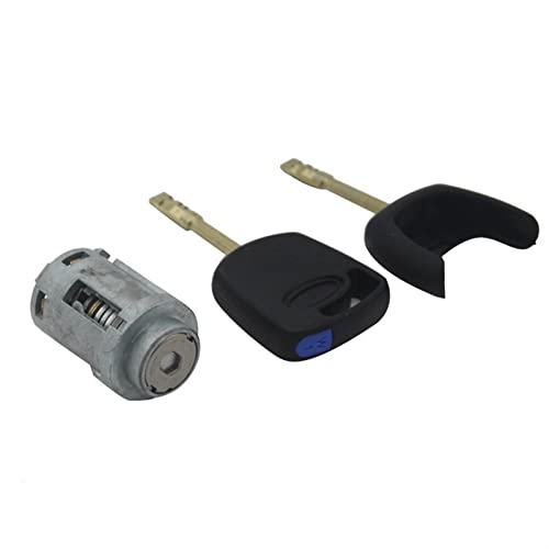 Qklyxr KOMPLETTES SCHLOSS-SET ZÜNDSCHALTER TÜRSCHLOSS STAMMSCHLOSS, for Ford, for Mondeo, 2001-2007 LK1S71F22050AA Autotürschloss(Mondeo Door Lock) von Qklyxr