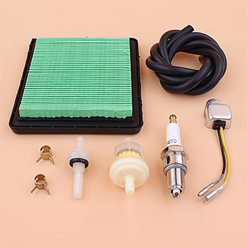 Qklyxr Luft-Kraftstoff-Filterleitungsschlauch GCV135 GC160 GCV160 GCV190 GX100 Motorzündkerzenklemme Ölsensor-Kit OEM 17211-883-010 Kraftstoffschlauch für Kettensägen von Qklyxr