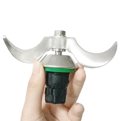 Qklyxr Mixermesser, for Thermomix, TM6 TM5 Knet- und Teigmixer Universal-Mehlmischung Glatter Teig Rühren Form Paste Mixerklinge von Qklyxr