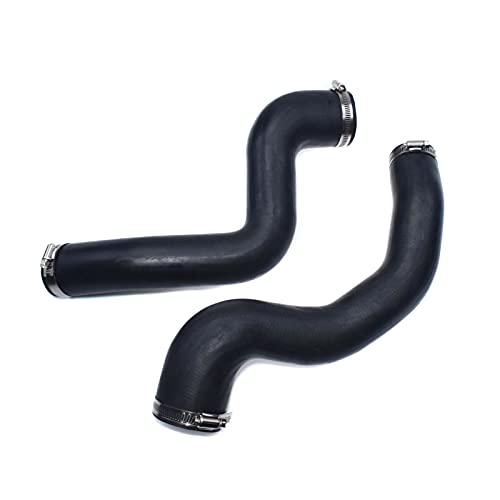 Qklyxr Oberer linker rechter Ladeluftkühler-Turboschlauch-Rohrverbinder, for Land Rover, for Range, Sport Mk3 3.6 PNH500371 PNH500361(Upper Kit) von Qklyxr