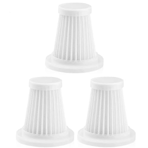 Qklyxr Original Staubsauger Filter 2/3/5 PCS Wiederverwendbare Staubsauger Zubehör Waschbar Filter Handstaubsauger Werkzeug Filter Vakuumfilter(3 PCS) von Qklyxr