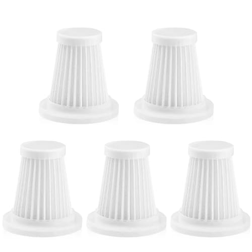 Qklyxr Original Staubsauger Filter 2/3/5 PCS Wiederverwendbare Staubsauger Zubehör Waschbar Filter Handstaubsauger Werkzeug Filter Vakuumfilter(5 PCS) von Qklyxr