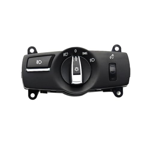 Qklyxr Scheinwerferschalter for die Frontscheinwerfer, for, 5er 6er 7er X3 X4 F10 F11 F07 F06 F01 F25 F26 61319192744 61319192746 Scheinwerferschalter(BLACK Model D) von Qklyxr