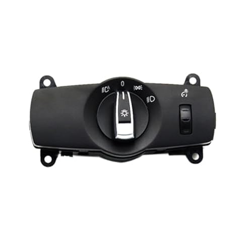 Qklyxr Scheinwerferschalter for die Frontscheinwerfer, for, 5er 6er 7er X3 X4 F10 F11 F07 F06 F01 F25 F26 61319192744 61319192746 Scheinwerferschalter(BLACK Model E) von Qklyxr