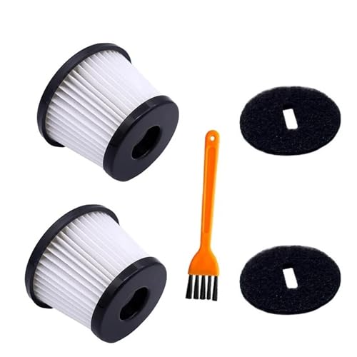 Qklyxr Staubsauger-HEPA-Filter-Ersatz, for LiDl, for Cecotec Conga Thunderbrush 820 850 650, Handstaubsauger-Filterteil-Zubehör Vakuumfilter(2pcs) von Qklyxr