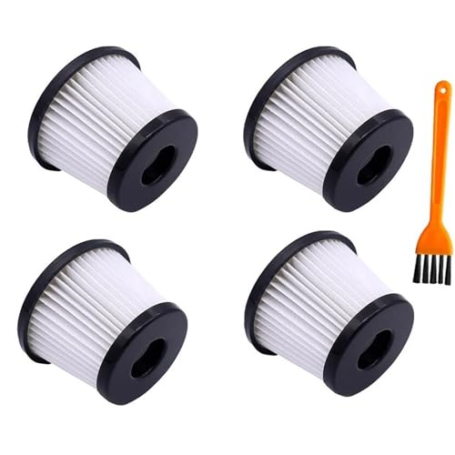 Qklyxr Staubsauger HEPA-Filter Ersatz, for SILVERCREST SHAZ 22.2 C3 Griffstaubsauger, Filter Teile Zubehör Vakuumfilter(4pcs) von Qklyxr