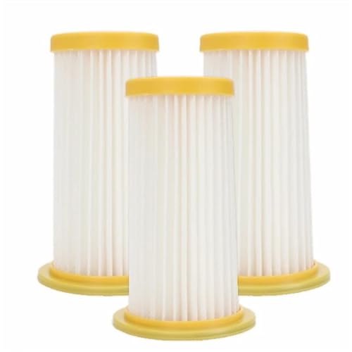 Qklyxr Staubsaugerfilter und Luftauslass-HEPA-Filter, for FC8208 FC8250 FC8260 FC8262 FC8264 Staubsaugerzubehör Vakuumfilter(3 Filter) von Qklyxr