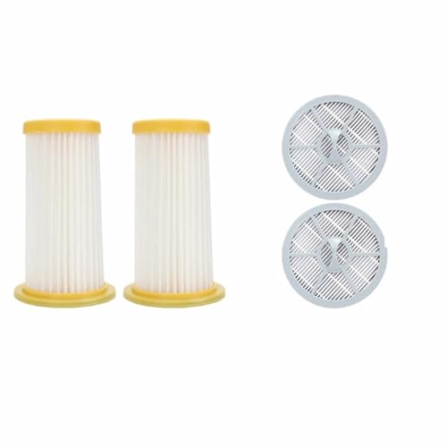 Qklyxr Staubsaugerfilter und Luftauslass-HEPA-Filter, for FC8208 FC8250 FC8260 FC8262 FC8264 Staubsaugerzubehör Vakuumfilter(SET 2) von Qklyxr