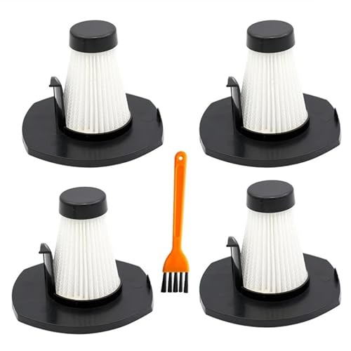 Qklyxr Waschbarer HEPA-Filter for Staubsauger, for MooSoo LT450 kabelgebundener Staubsauger, Filterteile-Zubehör Vakuumfilter(4pcs) von Qklyxr