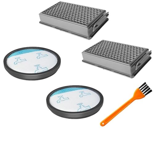 Qklyxr ZR780000 Staubsauger HEPA-Filter, for Rowenta COMPACT POWER XXL RO4811EA RO4871EA RO4855EA RO4826EA RO4859EA RO4825EA RO4881EA Vakuumfilter(2 set) von Qklyxr