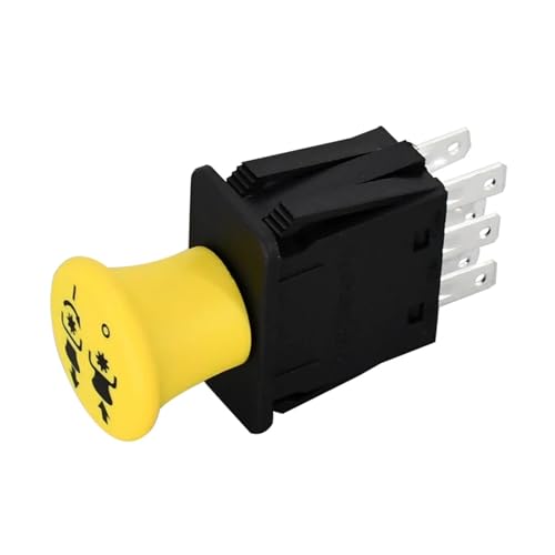 Qklyxr Zapfwellenschalter K3011-62300 kompatibel mit, for Kubota, for ZERO, for Wendemäher ZG123 kompatibel, for Exmark Next Lazer Z Toro Z Master G3 Serial Kupplungsschalter für Rasenmäher von Qklyxr