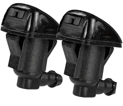 Qklyxr for Geely, for Emgrand, for EC7, for EC7-RV GC7 SC7 2 Stück Frontscheibenwischer-Unterlegscheibe Strahldüse Sprühhaube Flüssigkeitsauslauf Wischerarmdüsen Scheibenwaschdüse von Qklyxr