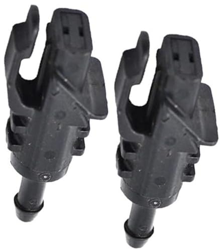 Qklyxr for Hyundai, for Elantra, 2007 2008 2009 2010 2011 2012 2 Stück Reinigung Windschutzscheibendüse Waschdüse 986302L100 Scheibenwaschdüse von Qklyxr