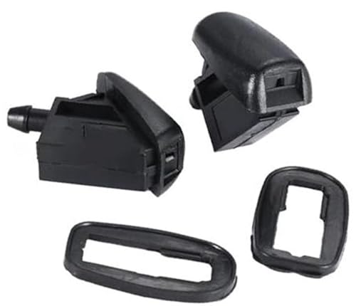 Qklyxr for Mondeo, for MK4 2007 2008 2009 2010 2011 2012 2013 2014 2 Stück Frontscheibe Scheibenwaschanlage BM5117666AB Scheibenwaschdüse von Qklyxr