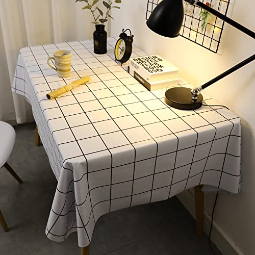Qkoimpnrd Abwaschbar Garten Tisch Decke Anti Hot Scratch Wachstischdecke Tischdecken Eckig Schwarzweiß A 90 × 135cm Qkoimpnrd Abwaschbar Garten Tisch Decke Anti Hot Scratch Wachstischdecke Tischdecken Eckig Schwarzweiß A 90 × 135cm von Qkoimpnrd