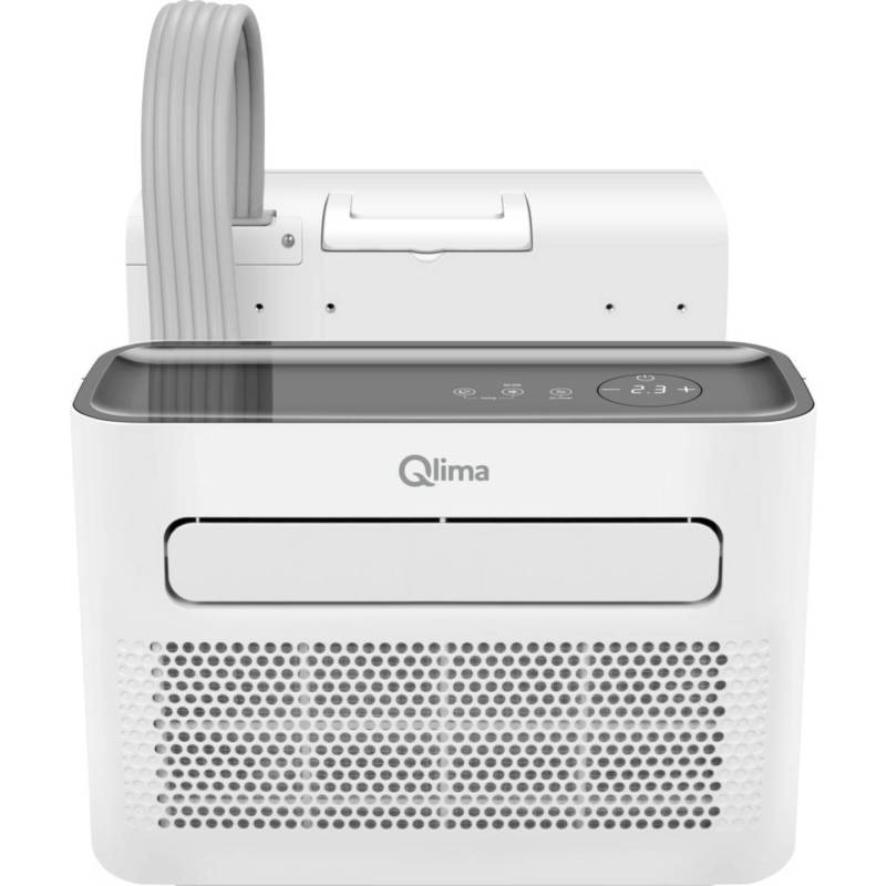 B-Ware Qlima Klimagerät Mini Split Klimaanlage 146 K W Wi Fi Raum 45m2 Weiß Schwarz526 von Qlima