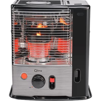 Qlima Petroleumofen Qlima R7327SC-2 mit CO2-Wächter und 2,7 kW Leistung - kein Netzanschluss notwendig von Qlima