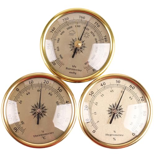 Barometer innen, drahtlose Wetterstation Set, 3 Stk von QmjdDymx