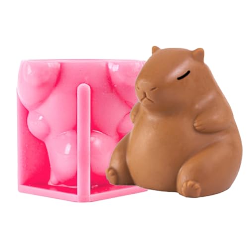 Capybara Silikonform, Capybara Formnahrungsnahrung Silikon, niedlicher Pudding für DIY -Kerzenseife Kuchen Backen Capybara Silikonform, Capybara Formnahrungsnahrung Silikon, niedlicher Pudding für DIY -Kerzenseife Kuchen Backen von QmjdDymx