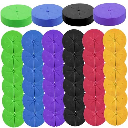 QmjdDymx 40pcs Klonkragen Hydroponische Schwämme 8 Speichen DIY -Schaumeinsatz für 2Net -Töpfe Aeroponik, Pflanzenkloner QmjdDymx 40pcs Klonkragen Hydroponische Schwämme 8 Speichen DIY -Schaumeinsatz für 2Net -Töpfe Aeroponik, Pflanzenkloner von QmjdDymx