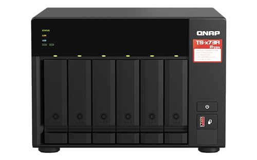 Qnap NAS + Switch Bundle QNAP TS-673A + QSW-1105-5T | Upgrade to 2,5GbE Networking, 6-Bay 3,5"/2,5"-inch SATA, AMD Ryzen CPU Qnap NAS + Switch Bundle QNAP TS-673A + QSW-1105-5T | Upgrade to 2,5GbE Networking, 6-Bay 3,5"/2,5"-inch SATA, AMD Ryzen CPU von Qnap