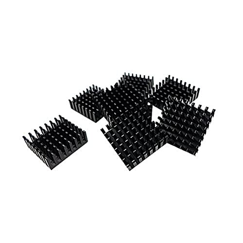 Qnap HS-M2SSD-01 Heatsink for M.2 SSD Module 14x14MM Black self Adhesive 8 pcs von Qnap