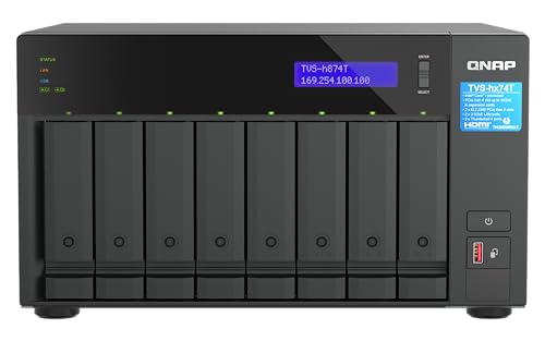 QNAP Systems TVS-H874T-I9-64G 8 Bay I9 16C QNAP Systems TVS-H874T-I9-64G 8 Bay I9 16C von QNAP