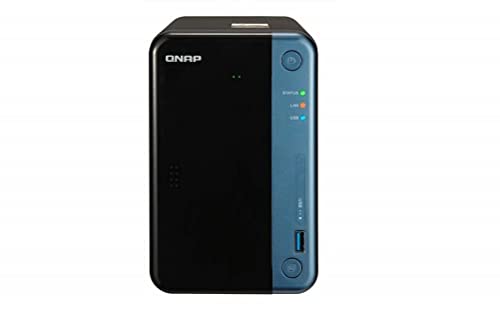 QNAP TS-253Be-2G Desktop NAS Gehäuse mit 2 GB DDR3L, Powerful 2-Bay Storage Server von Qnap