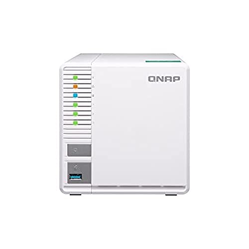 QNAP TS-328 Desktop NAS Gehäuse mit 2 GB DDR4 RAM, Powerful 3-Bay Storage Server von QNAP