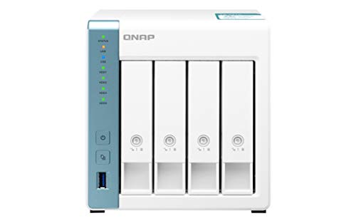 Qnap TS-431K 4-Bay 12TB Bundle mit 4X 3TB WD Red Plus von Qnap