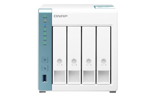 Qnap TS-431K 4-Bay 40TB Bundle mit 4X 10TB IronWolf ST10000VN0008 von Qnap