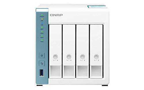 QNAP TS-431K 4-Bay 48TB Bundle mit 4X 12TB Red WD120EFAX von Qnap