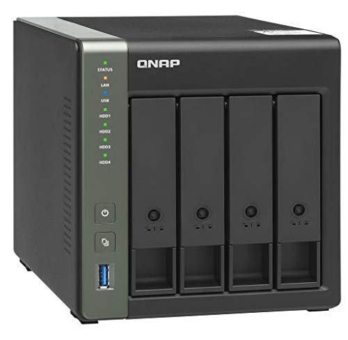 Qnap TS-431X3-4G 4-Bay 32TB Bundle mit 4X 8TB Red WD80EFAX von Qnap