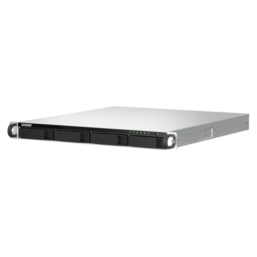 QNAP TS-464U-RP-8G |4-Bay, 2.5GbE, 1U-Rackmount NAS mit Zwei PSU's von QNAP