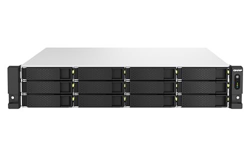 QNAP TS-h1887XU-RP-E2336-32G | 18-Bay, Intel Xeon, 3X PCIe Gen4, 10GbE, Redundant Power Rackmount (2U) NAS von Qnap