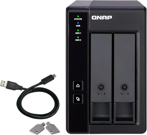Qnap Macierz dyskowa 2-wnÄ™kowa obudowa rozszerzajÄ…ca RAID z USB3.1 (TR-002) von Qnap