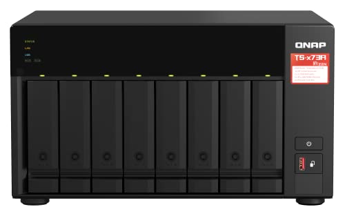 Qnap NAS + Switch Bundle QNAP TS-873A + QSW-1105-5T | Upgrade to 2,5GbE Networking, 8-Bay 3,5"/2,5"-inch SATA, AMD Ryzen CPU von Qnap