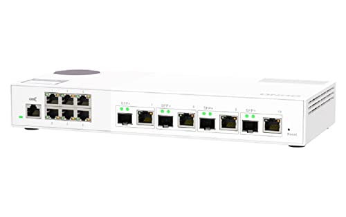Qnap QSW-M2106-4C 6p 2.5Gbps 4p 10Gbps SFP+ Qnap QSW-M2106-4C 6p 2.5Gbps 4p 10Gbps SFP+ von Qnap