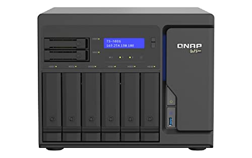 QNAP Serveris NAS Storage Tower 8BAY/NO HDD TS-H886-D1622-16G von Qnap