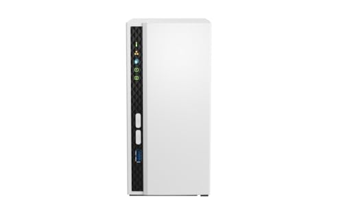 Qnap TS-233 ARM 4-Core Cortex-A55 2,0GHz Prozessor, 2 GB onboard (Nicht erweiterbar) 4TB Bundle mit 2X 2TB Bestpreis Festplatten von Qnap