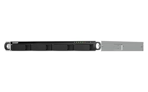 Qnap TS-464U 8G 4-Bay NAS 2X 2,5GbE RJ45 Bundle mit 4x3TB WD Red Plus NAS HDDs von Qnap