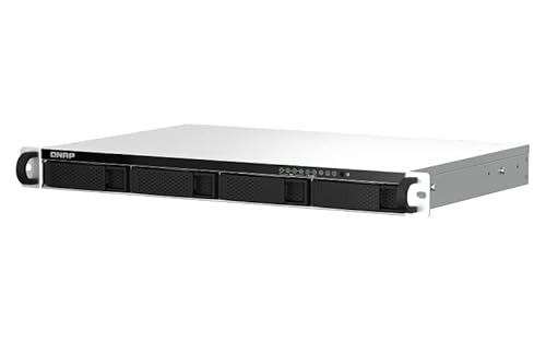 QNAP TS-464eU 8GB RAM, 2X 2.5GBase-T, 1HE, Bundle mit 4x6TB Seagate IronWolf NAS HDDs von QNAP