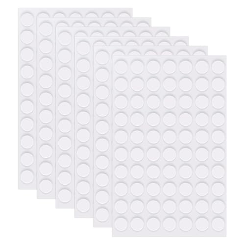 420 Stück Doppelseitige Klebepunkte, Transparente Runde Aufkleber Punkte Wiederverwendbare, Entfernbare Spurenlose Wasserfeste Klebepads für DIY Dekoration Poster Starke Haftung auf Glas, Holz (20mm) 420 Stück Doppelseitige Klebepunkte, Transparente Runde Aufkleber Punkte Wiederverwendbare, Entfernbare Spurenlose Wasserfeste Klebepads für DIY Dekoration Poster Starke Haftung auf Glas, Holz (20mm) von Qneneam