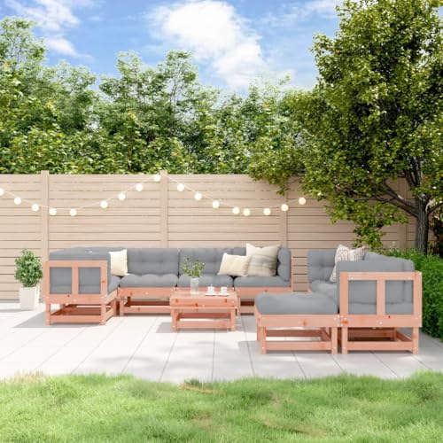 Qnhdfrt 10-TLG. Garten-Lounge-Set Douglasie Massivholz 61x61 cm Latten-Design Modular Sitzgruppe Outdoor für Garten Terrasse Balkon Gartenmöbel Set Klein Qnhdfrt 10-TLG. Garten-Lounge-Set Douglasie Massivholz 61x61 cm Latten-Design Modular Sitzgruppe Outdoor für Garten Terrasse Balkon Gartenmöbel Set Klein von Qnhdfrt