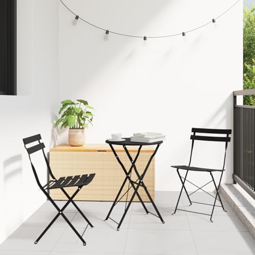 Qnhdfrt 2 Stück Gartenstühle Klappbar Anthrazit Outdoor Stahl Camping Balkon Kompakt Faltstuhl für Terrasse Patio mit Robustem Design Qnhdfrt 2 Stück Gartenstühle Klappbar Anthrazit Outdoor Stahl Camping Balkon Kompakt Faltstuhl für Terrasse Patio mit Robustem Design von Qnhdfrt