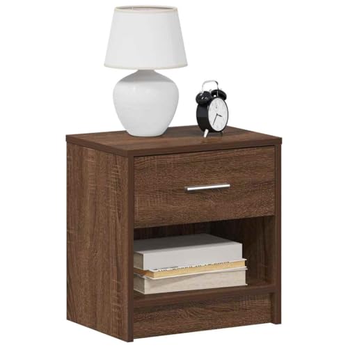 Qnhdfrt 2 Stück Nachttisch mit Schublade Schmal 39x28x41 cm Eichenoptik Holzwerkstoff Kommode für Schlafzimmer Qnhdfrt 2 Stück Nachttisch mit Schublade Schmal 39x28x41 cm Eichenoptik Holzwerkstoff Kommode für Schlafzimmer von Qnhdfrt