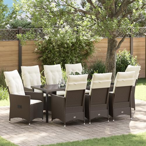 Qnhdfrt 2er Set Garten Liegestuhl mit Kissen Braun aus Poly-Rattan für Outdoor Entspannung auf Terrasse Balkon Garten – Robustes Design mit Polsterung und Verstellbarer Rückenlehne Qnhdfrt 2er Set Garten Liegestuhl mit Kissen Braun aus Poly-Rattan für Outdoor Entspannung auf Terrasse Balkon Garten – Robustes Design mit Polsterung und Verstellbarer Rückenlehne von Qnhdfrt